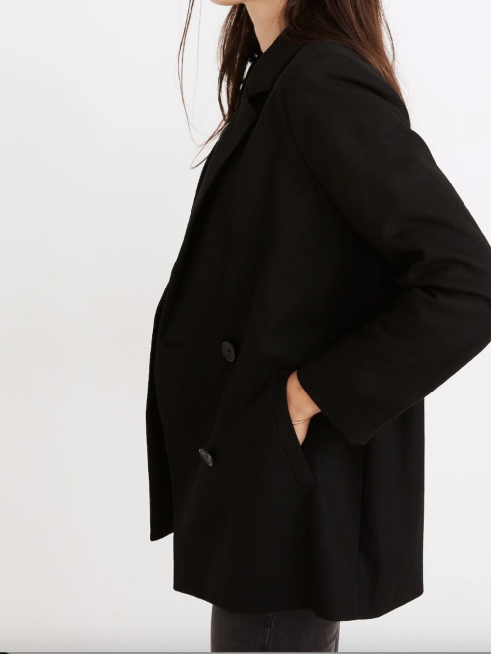 Madewell’s Caldwell Double-Breasted Blazer - Picture 3 of 4